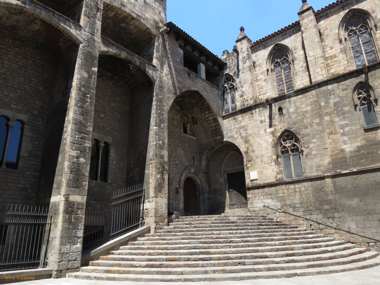 023 Barcelone Barri Gotic Palau de la Generalida