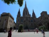 002 Barcelone Barri Gotic Cathédrale de la Seu - gothique catalan