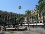 052 Barcelone Barri Gotic plaça Reial