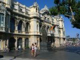 071 Barcelone Port Vell vers la Rambla del Mar