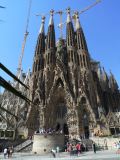 089 Barcelone L'Eixample La Sagrada Familia l'église inachevée de Gaudi