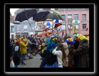 Dunkerque Basse Ville 29 la clique face à la bande pour le chahut