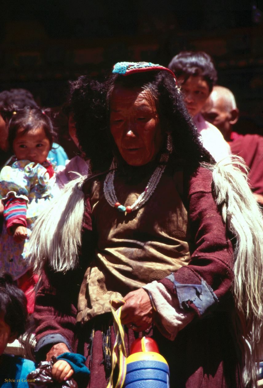 D 16 Ladhak Hemis le festival Ladhak Inde 1995-114