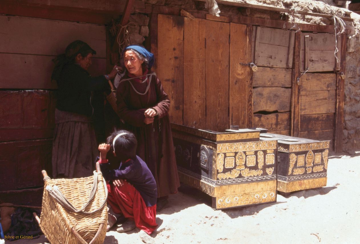 A 10 Ladhak Leh au marché Ladhak Inde 1995-019