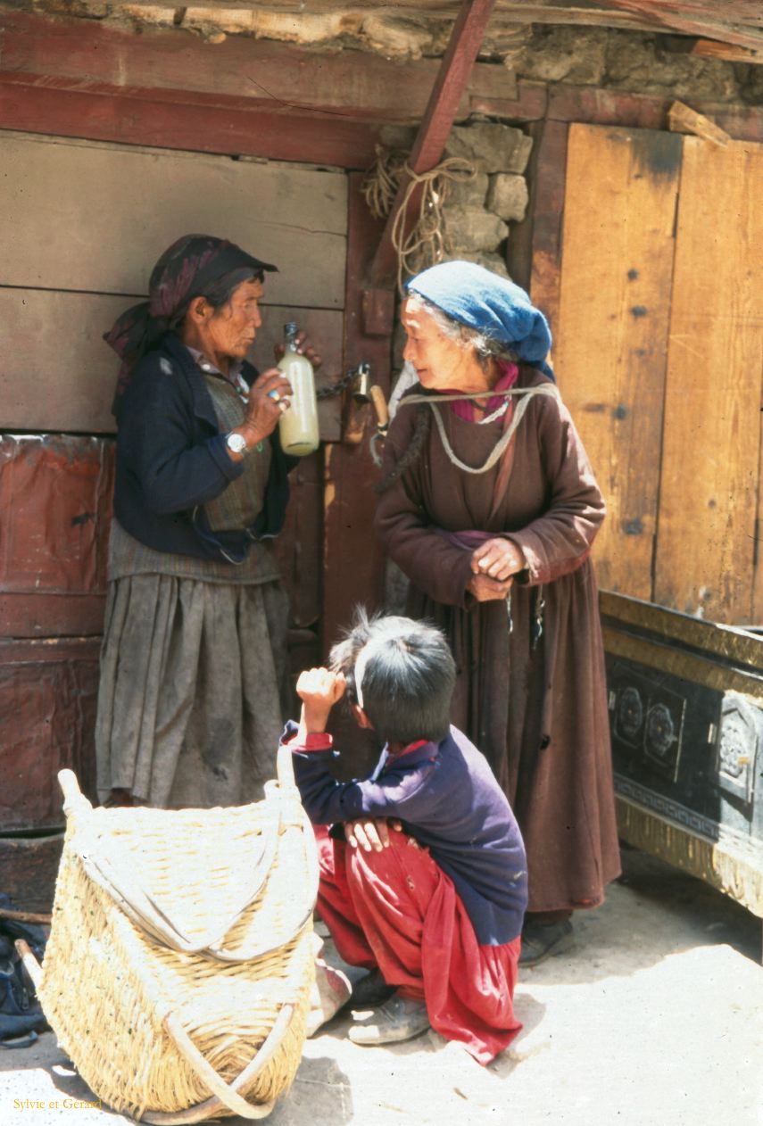 A 11 Ladhak Leh au marché Ladhak Inde 1995-020