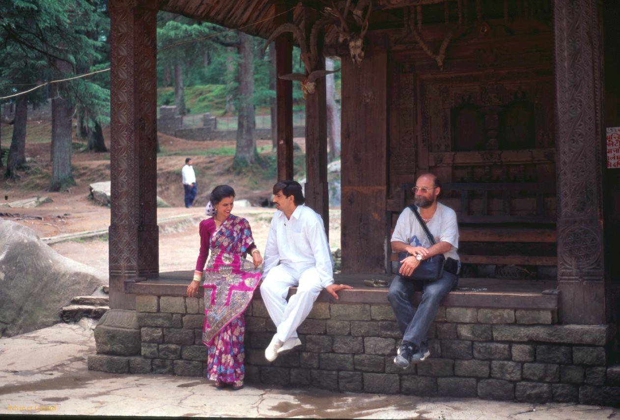 G 43 Autour de Manali Manali Hi Dimba Devi Temple Inde  1995-185
