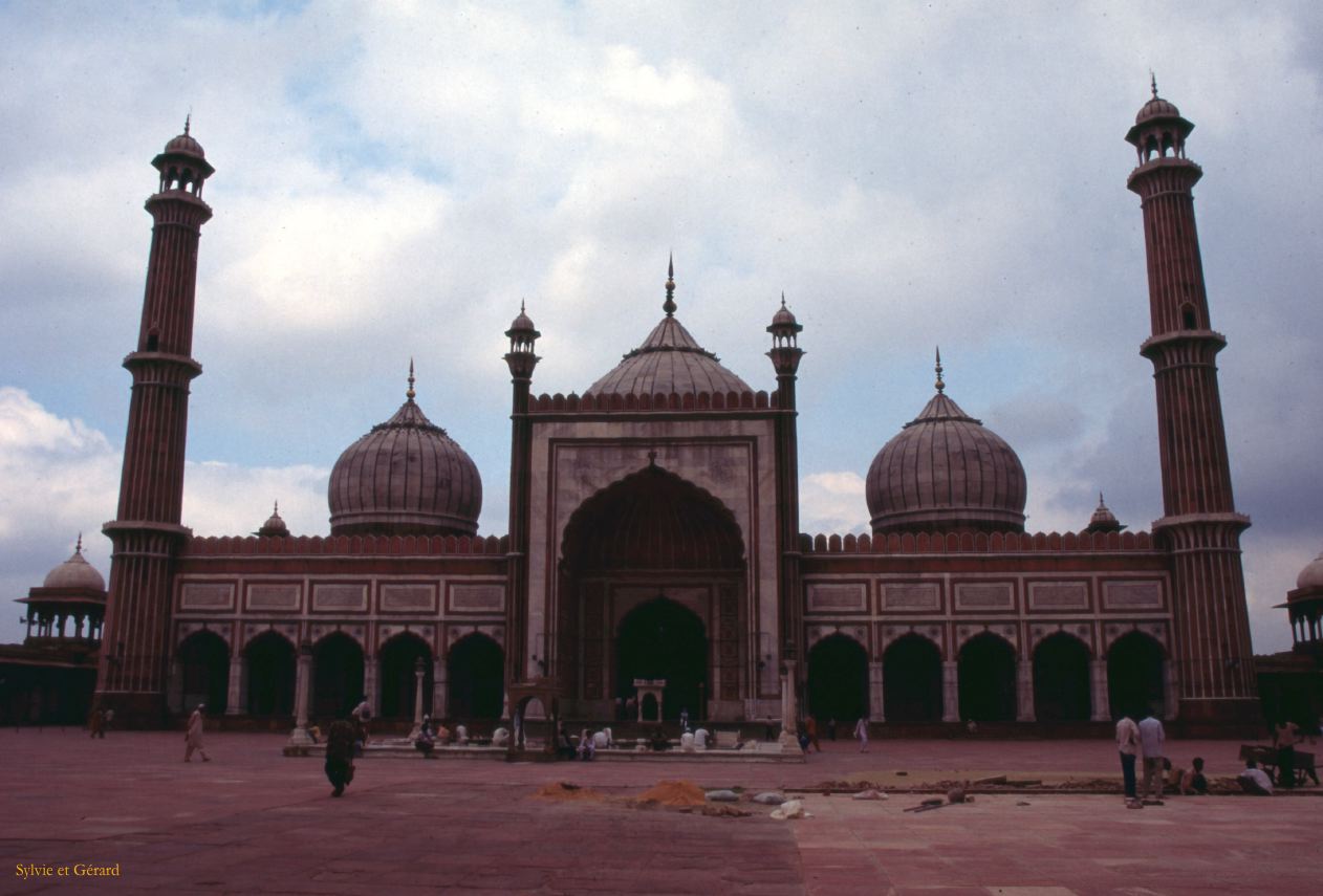 H 05 Delhi Tombe de Humayun Inde 1995-233