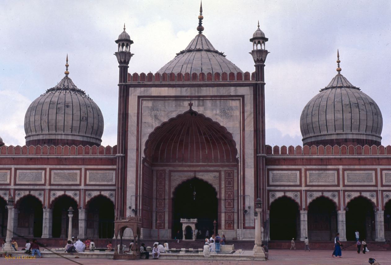 H 06  Delhi Tombe de Humayun Inde 1995-235