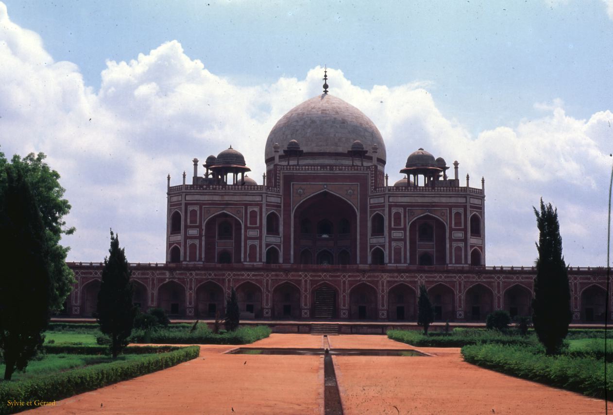 H 08 Delhi Tombe de Humayun Inde 1995-237