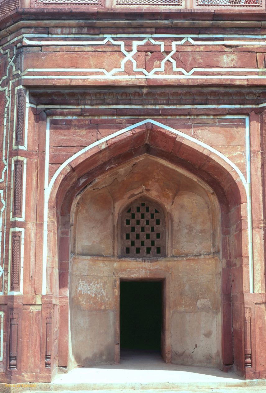 H 10 Delhi Tombe de Humayun Inde 1995-239