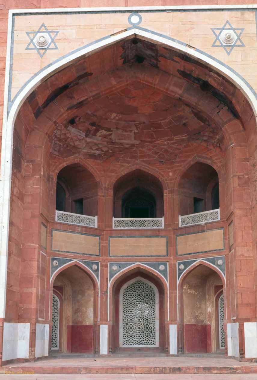 H 11 Delhi Tombe de Humayun Inde 1995-240