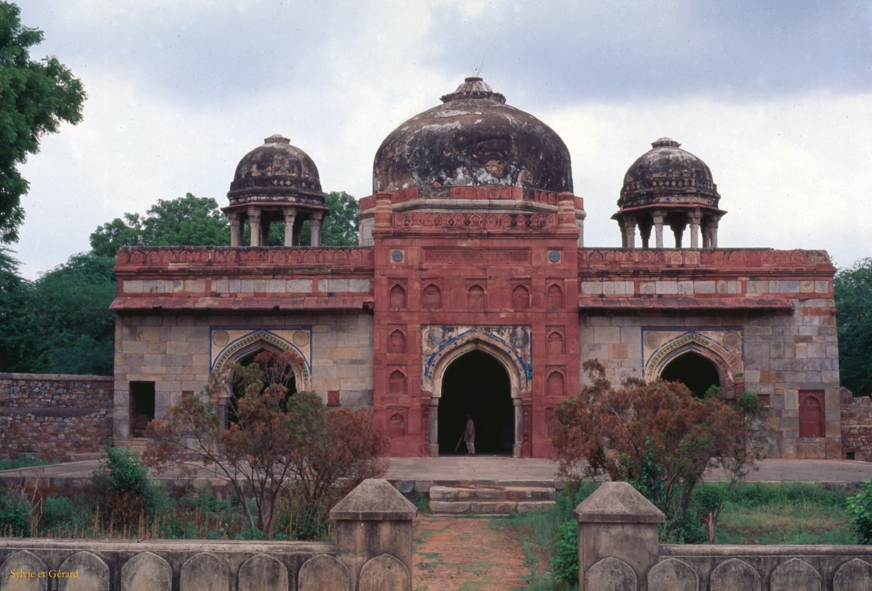 H 12 Delhi Tombe de Humayun Inde 1995-241