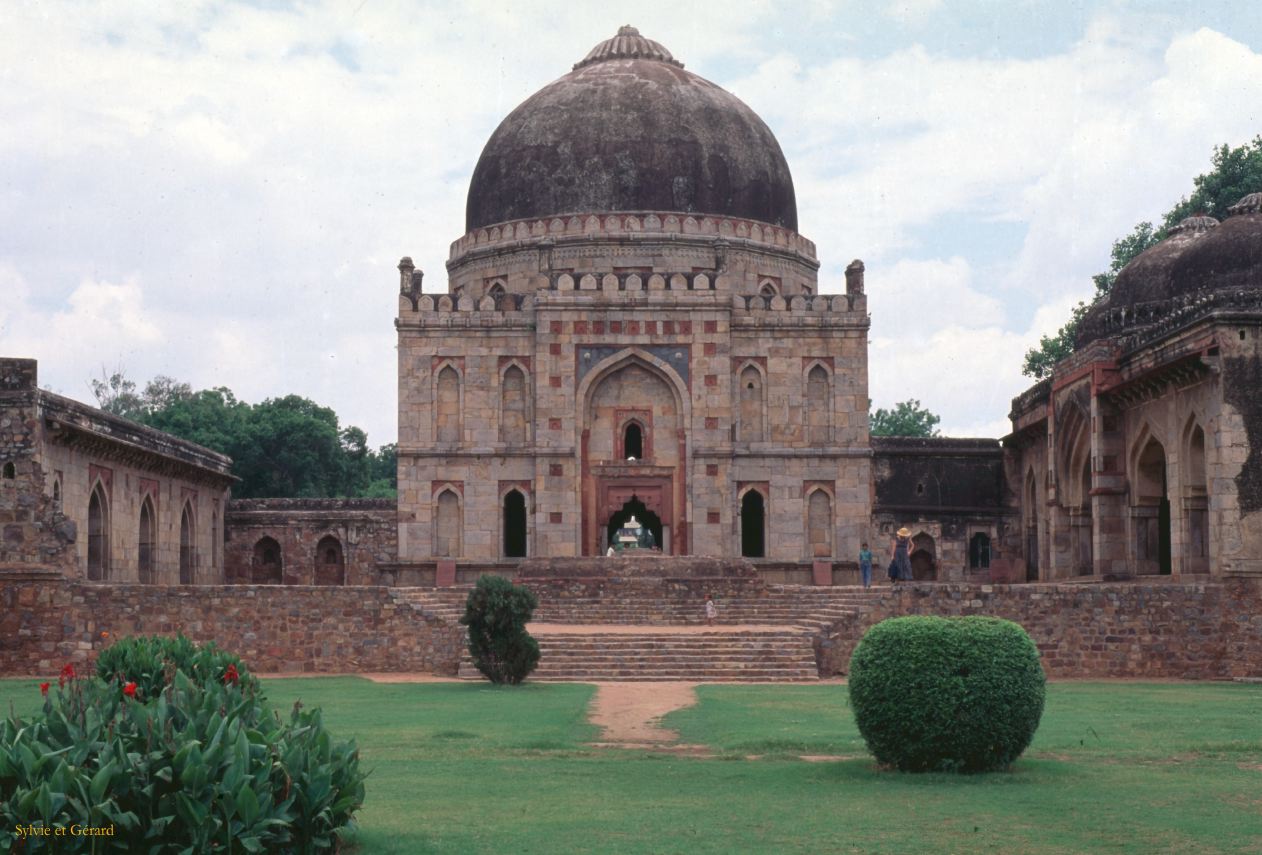 H 15 Delhi Tombe de Humayun Inde 1995-244