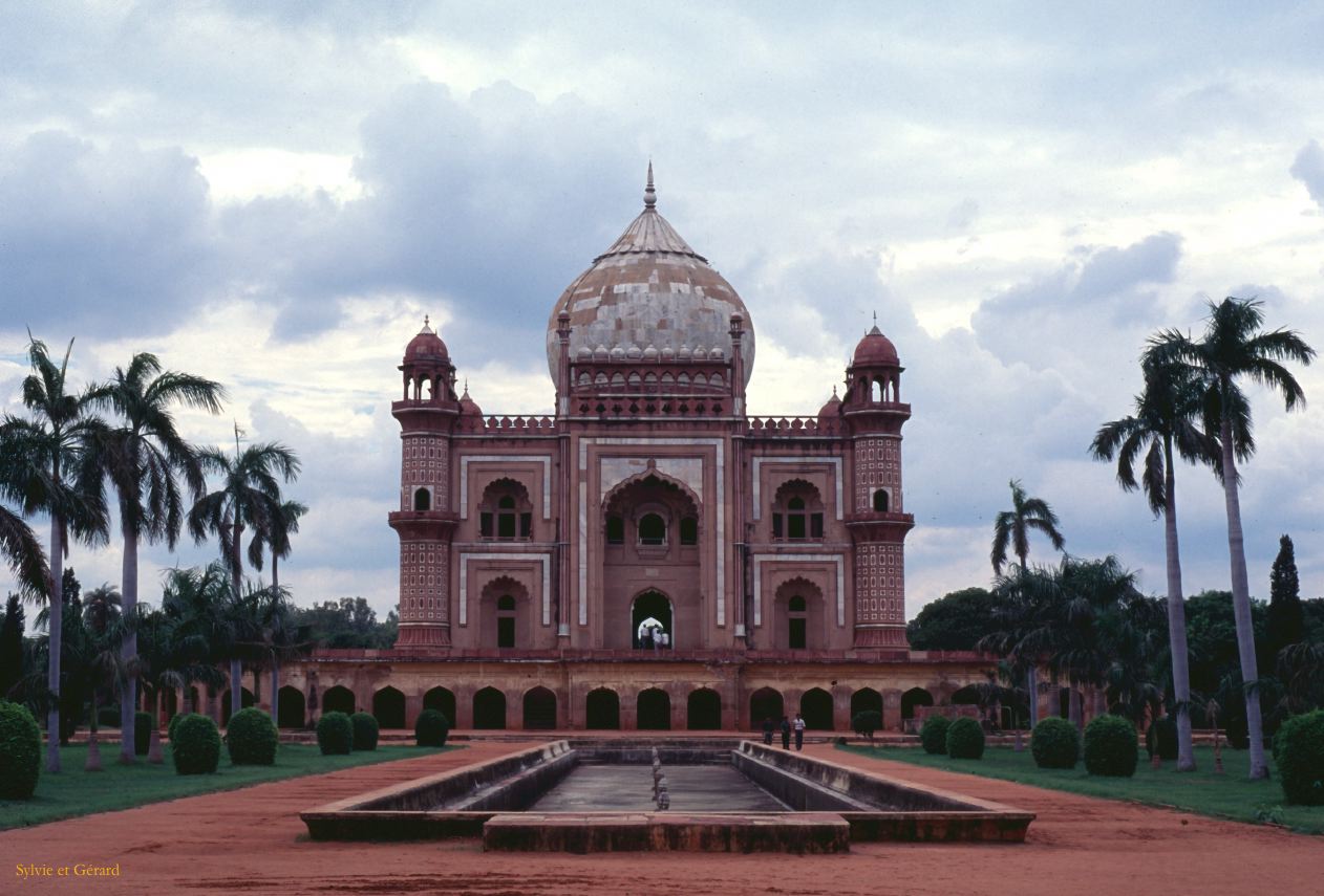 H 21 Delhi Tombe de Humayun Inde 1995-250