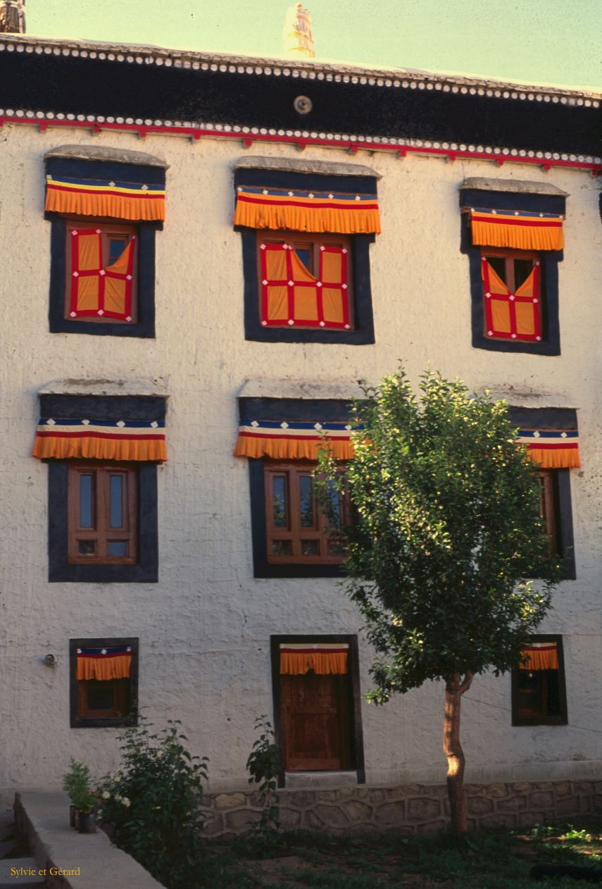 A 36 Ladhak Leh Sankar Gompa  Ladhak Inde 1995-045