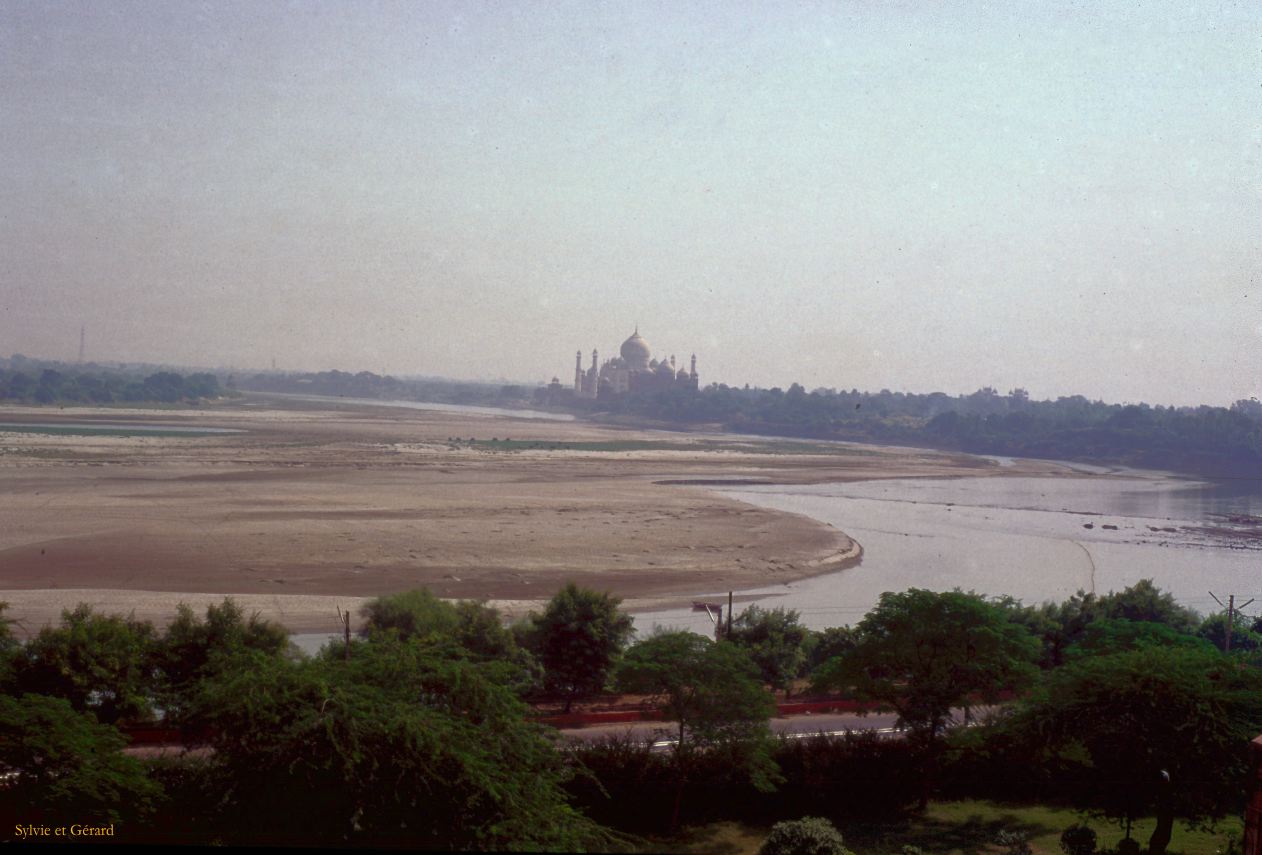 179 Agra le Taj Mahal et la Yasmina Uttar Pradesh Inde-1991-177