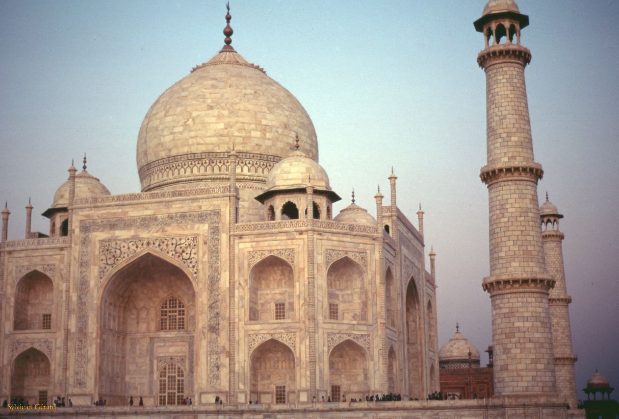 183 Agra le Taj Mahal Uttar Pradesh Inde-1991-181