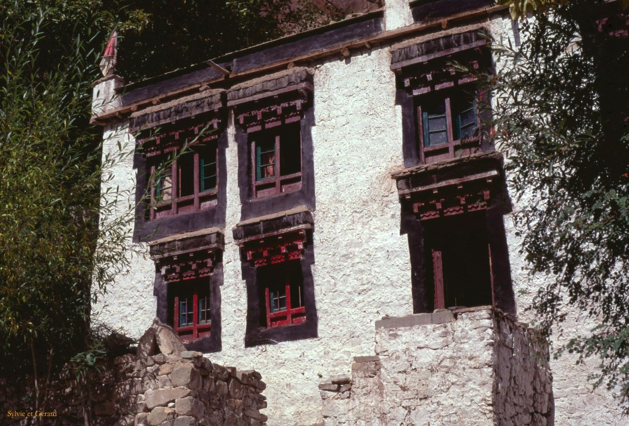 57 Hémis maison traditionnelle Ladhak Inde-1991-055