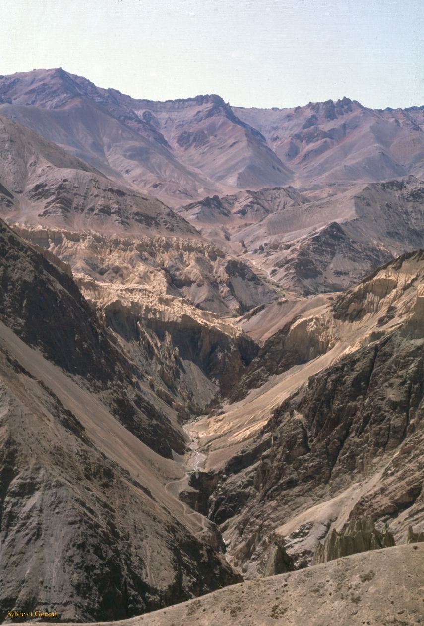 90 vers Lamayuru Ladhak Inde-1991-088