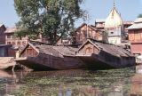 133 Srinagar house boats sur le lac Cachemire Inde-1991-131