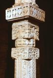 17 Dehli Qutb minar pilier de la mosquée Inde-1991-017