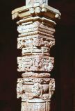 18 Dehli Qutb minar pilier de la mosquée Inde-1991-018
