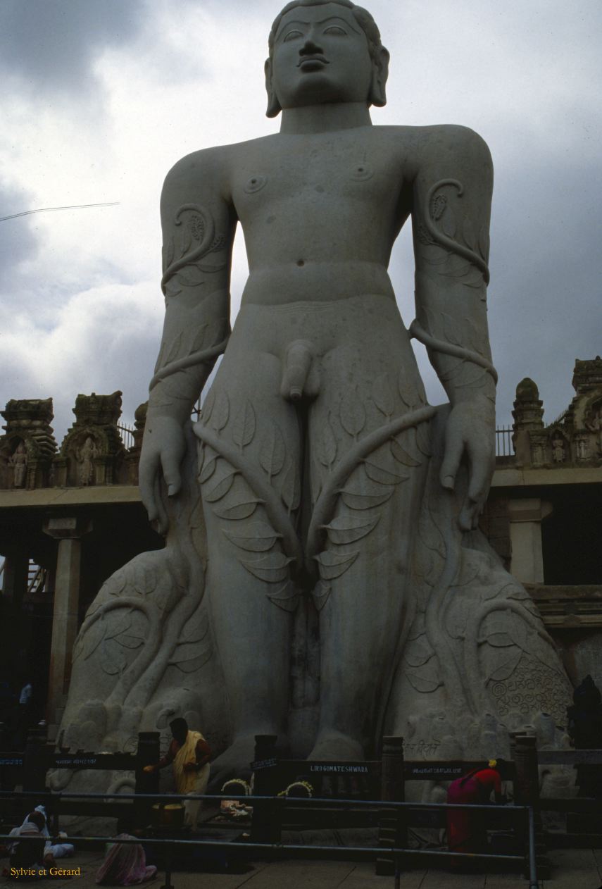 10 Gomateshwara Bahubali  Shravanabelagola Karnataka Inde 1983-040
