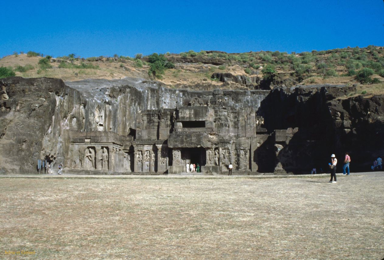 11 Aurangzeb temple de Kailash Maharashtra Inde 1983-137