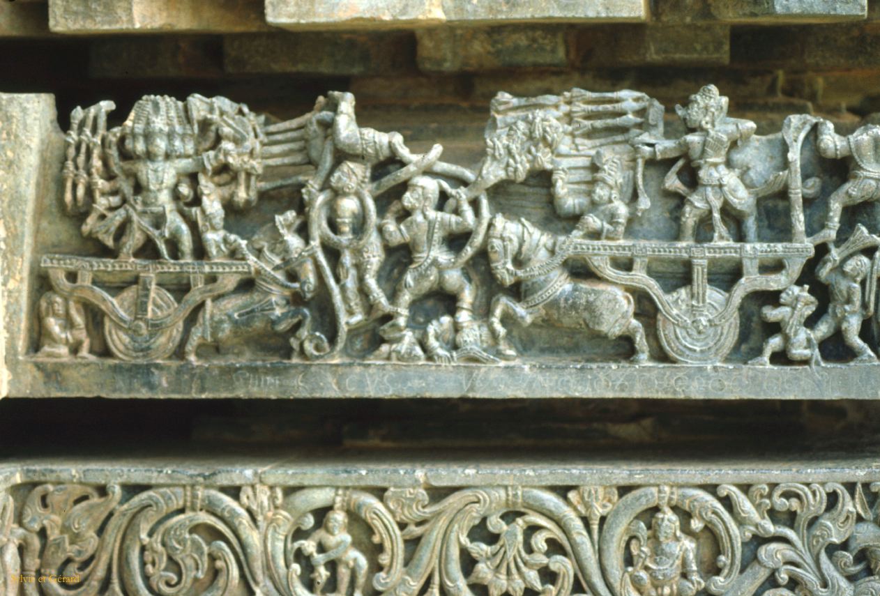 13 Somnathpur temple Keshava Karnataka Inde 1983-043