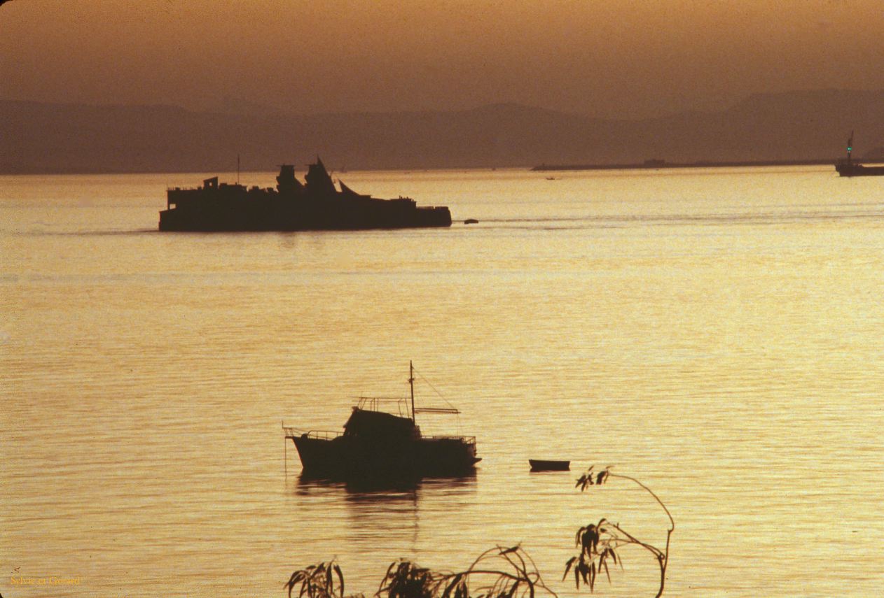 14  Madras coucher de soleil Tamil Nadu Inde 1983-002