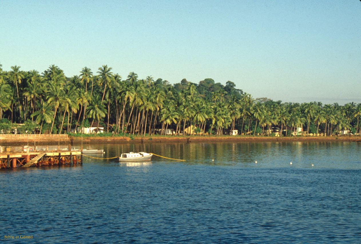 06  Quilon back waters Kerala  Inde 1983-004