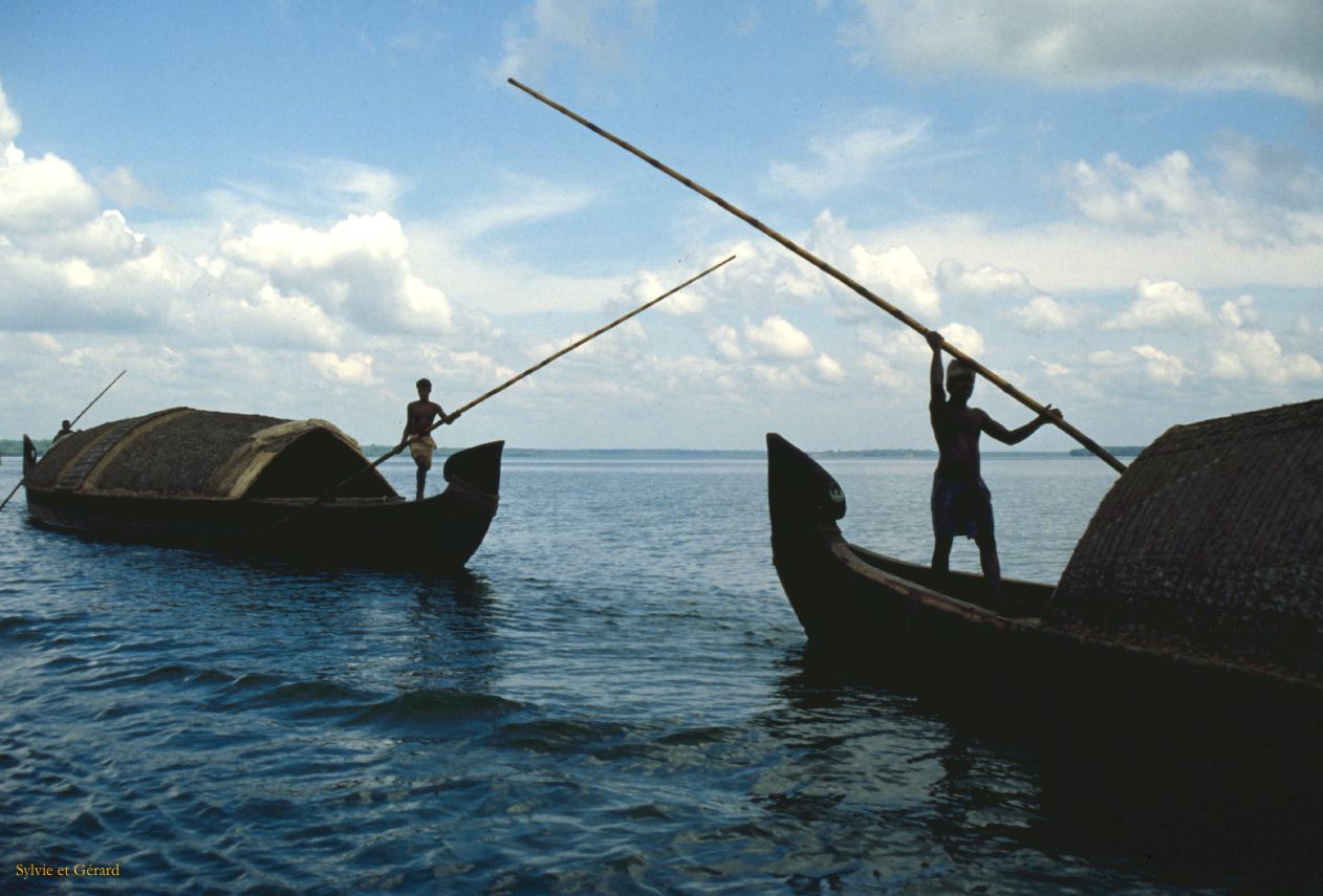 06  Quilon back waters Kerala Inde 1983-074