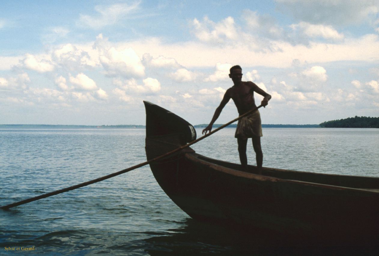 06  Quilon back waters Kerala Inde 1983-075