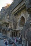 11 Aurangzeb grottes d'Ajanta Maharashtra Inde 1983-125