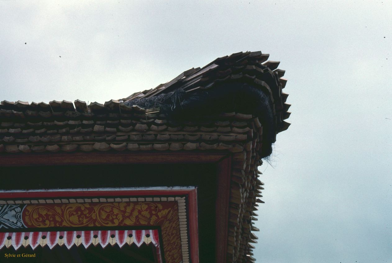 Java Bali 1989-115 Bali au pied du mont Agung 3140m le Pura Besakih le plus vénéré des temples balinais date du Xe