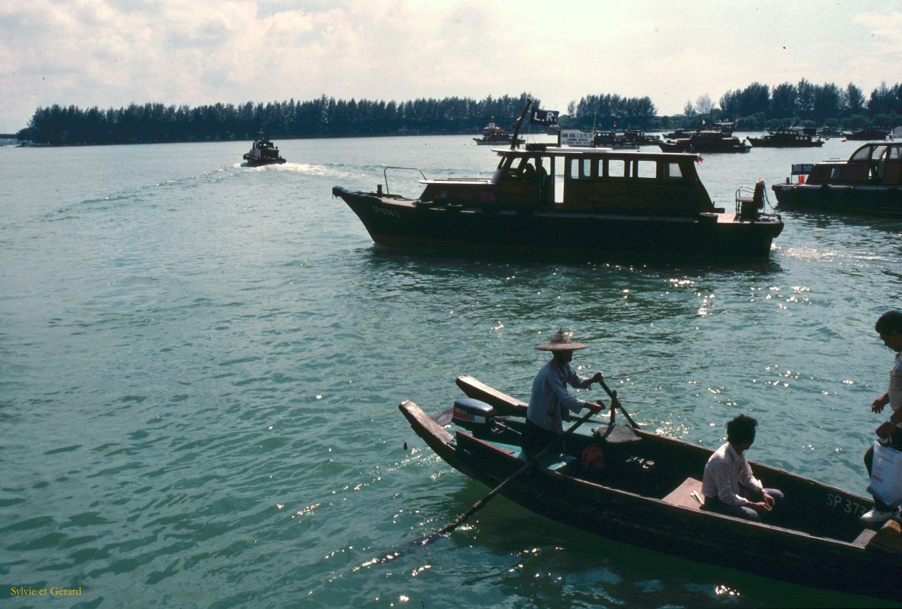 Java Bali 1989-230 Singapour le port 