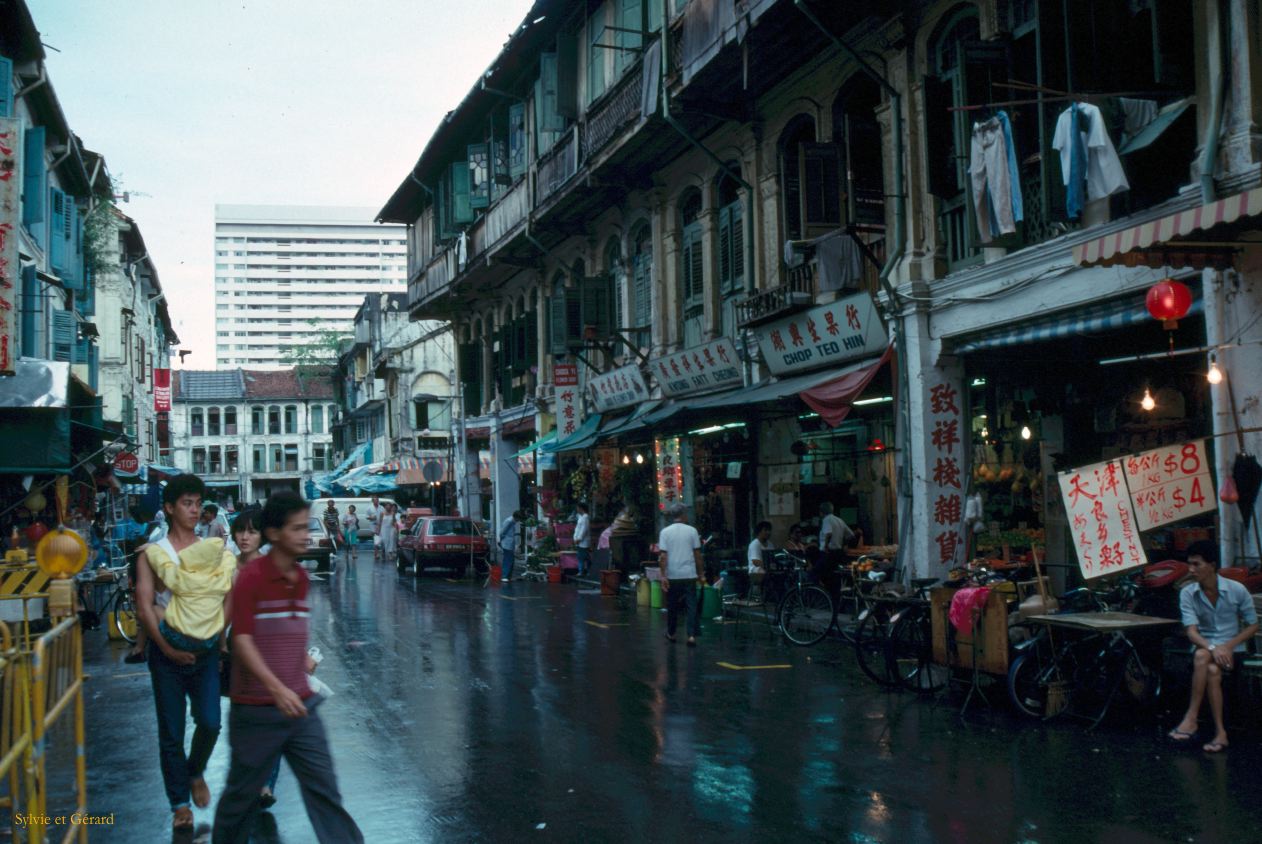 Java Bali 1989-237 Singapour ancien quartier chinois 