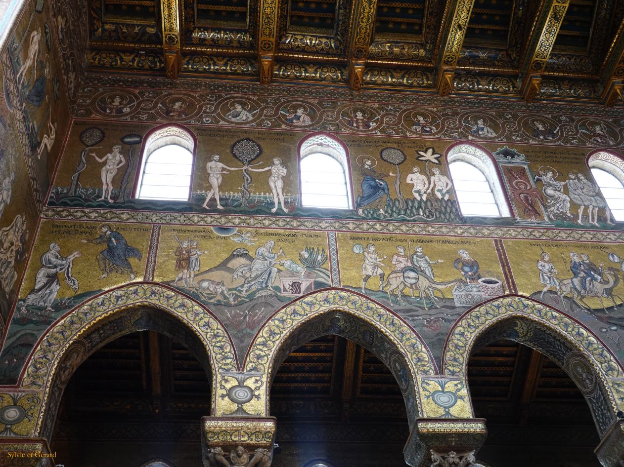 203 Montreale la cathédrale - intérieur DSC03594