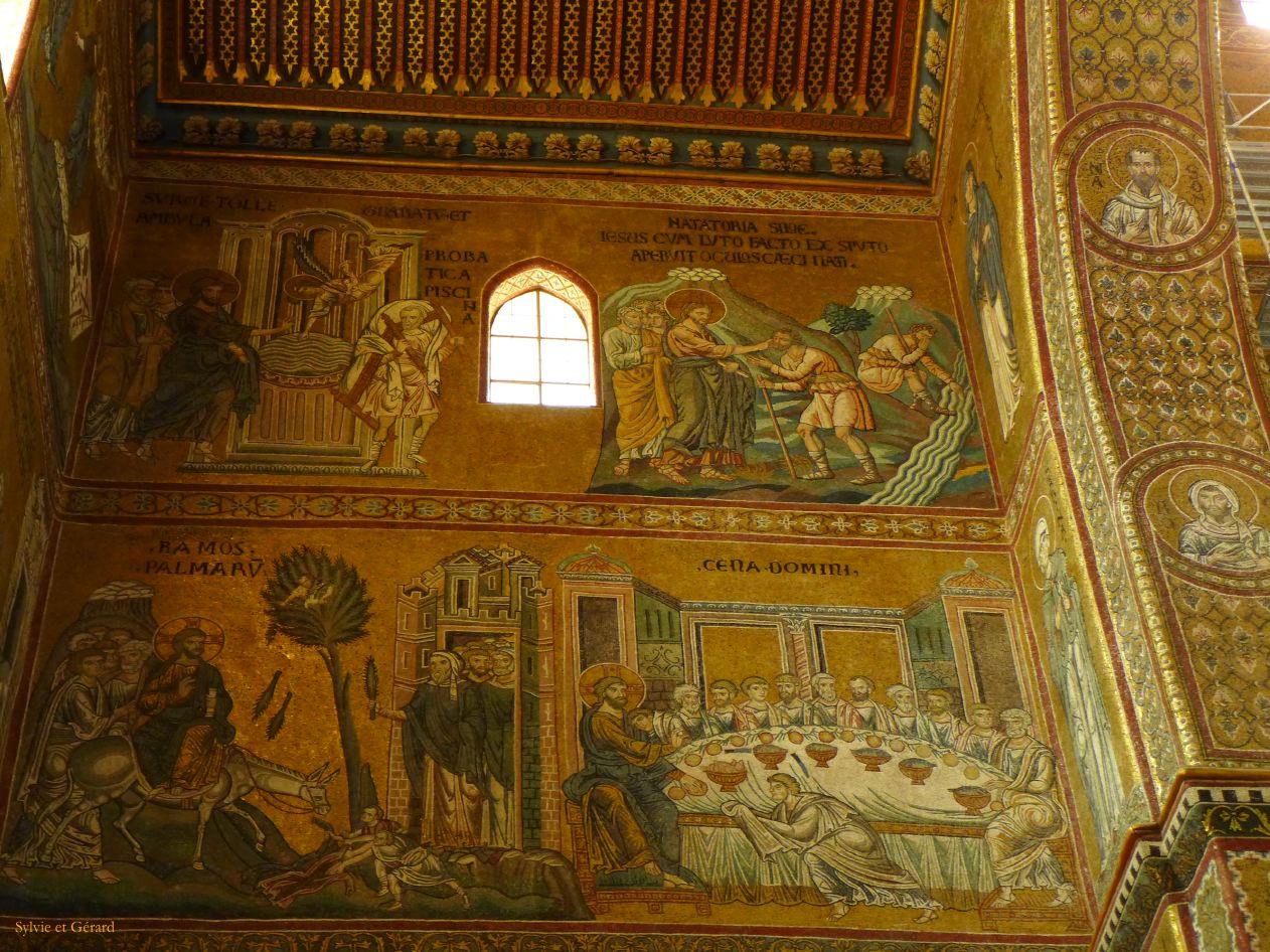 208 Montreale la cathédrale - intérieur P1450957