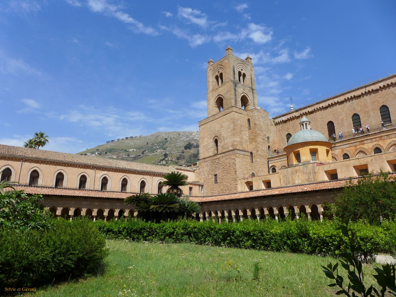 213 Montreale la cathédrale - le cloître P1450985