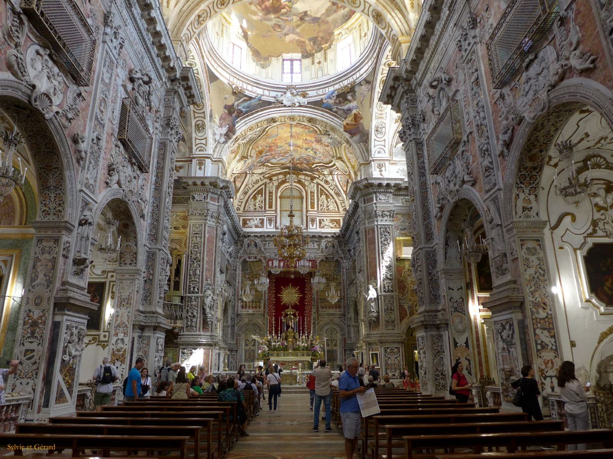 013 Palerme chiesa di Santa Caterina Vergine y Martire - l'intérieur  P1450570