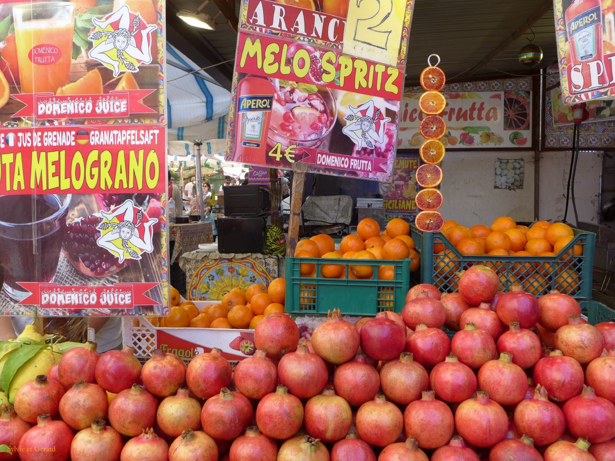 044 Palerme le quartier du marché Ballaro - le marché P1450630