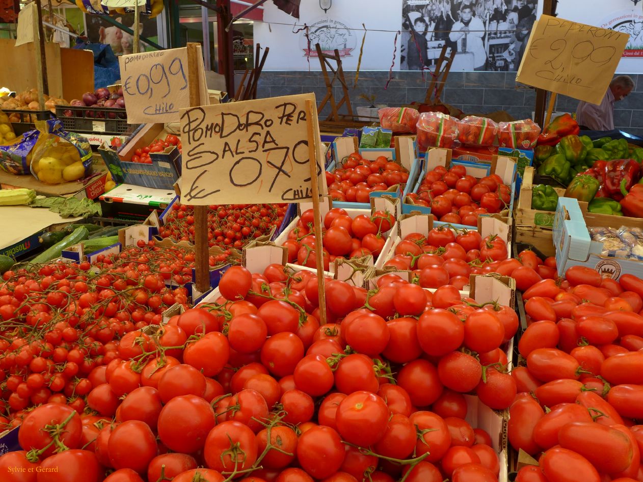 045 Palerme le quartier du marché Ballaro - le marché P1450639