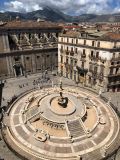 016 Palerme chiesa di Santa Caterina Vergine y Martire - vues sur les toits  fontaine place Pretoria   IMG_7227
