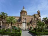 029 Palerme la cathédrale - de l'extérieur  P1450789