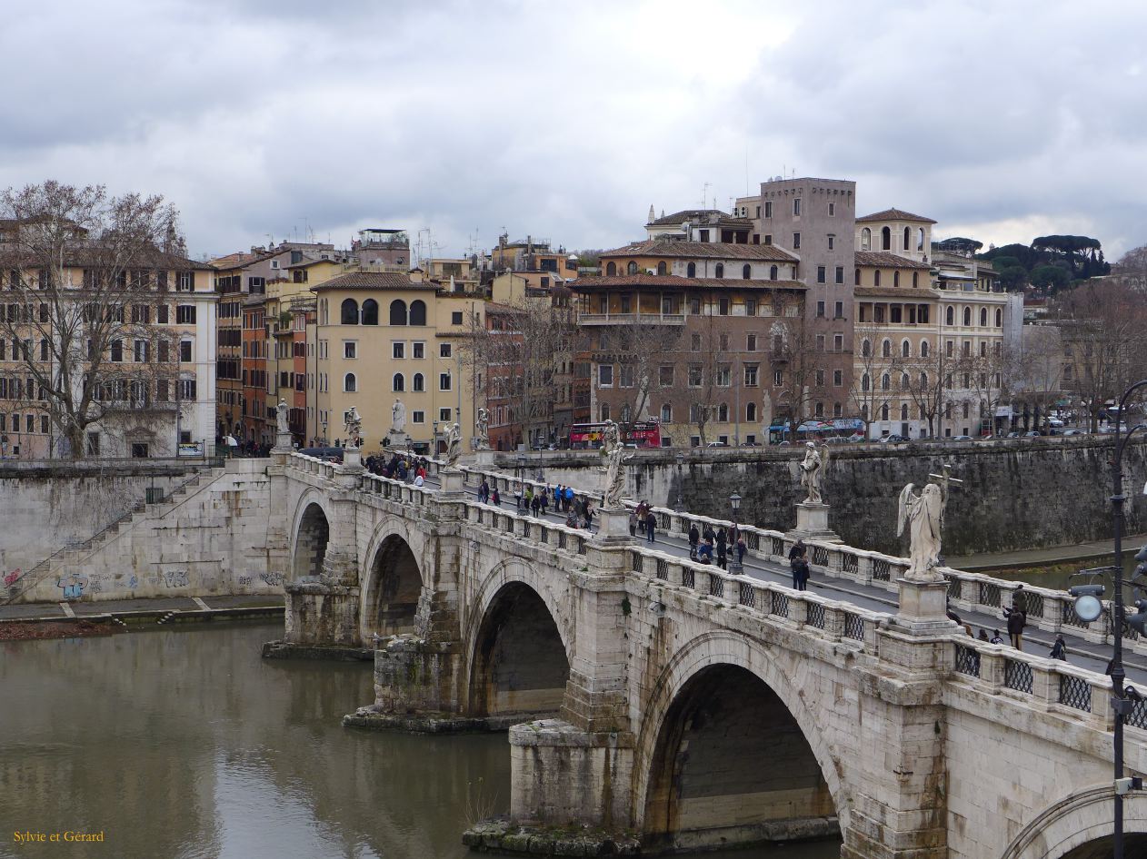 Tibre vu du Castel Sant Angelo 