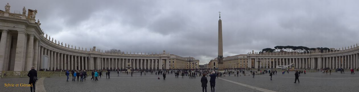 Cité du Vatican place et basilique St Pierre 1 