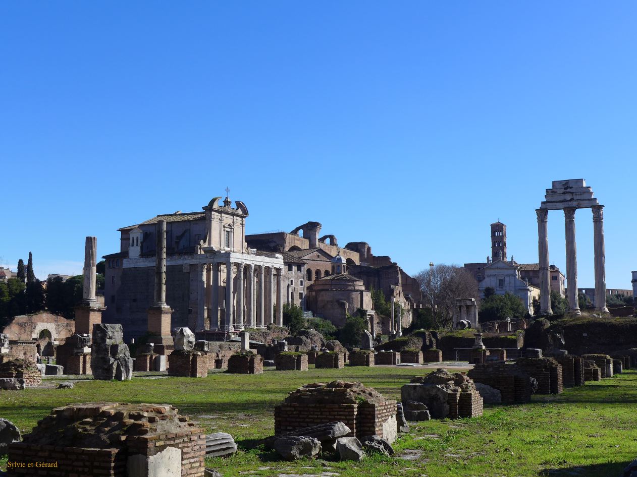Forum romain la voie sacrée  