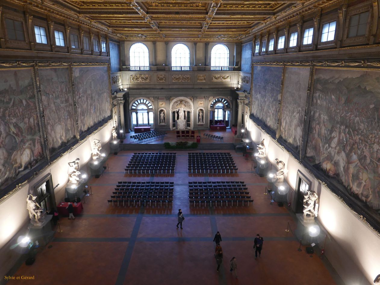 Florence 05 Palazzo Vecchio  salle des Cinq Cents
