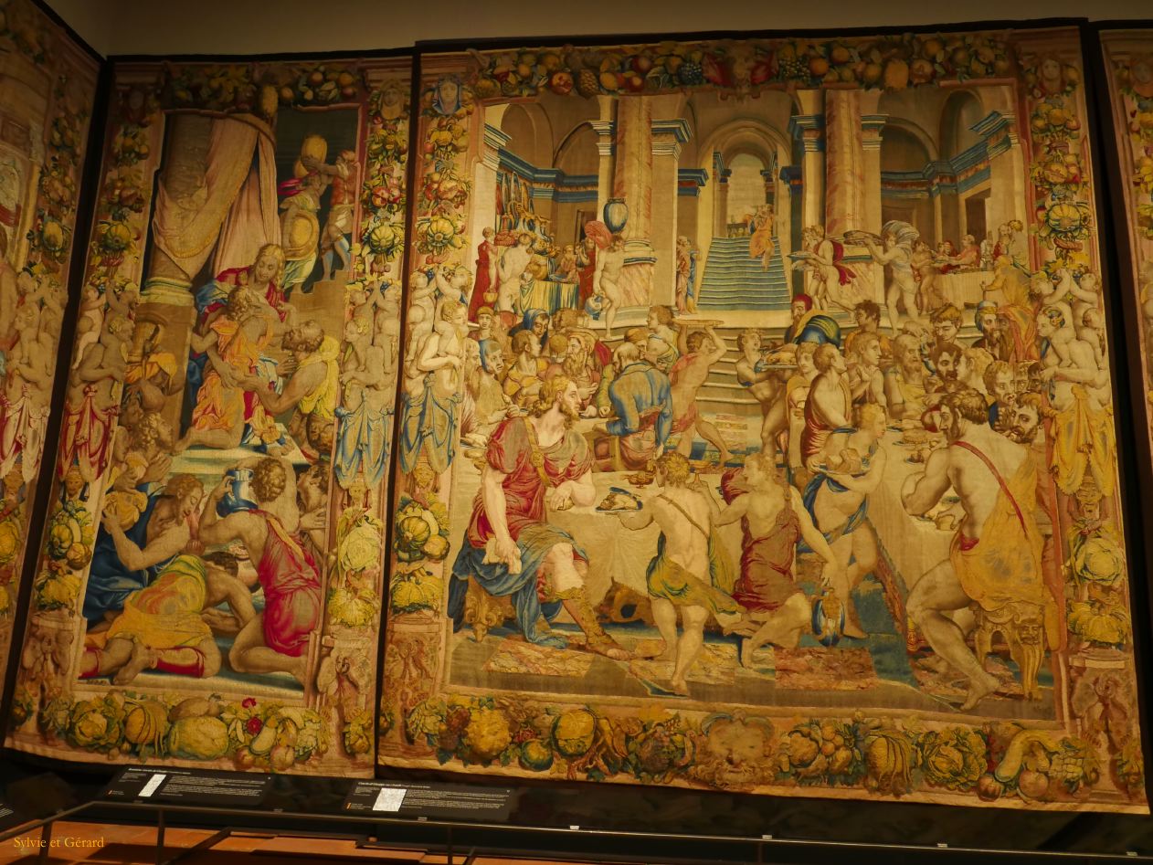 Florence 06 Palazzo Vecchio  tapisseries commandées par Cosme 1er 16e s